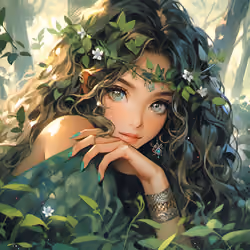 Goddess of the Forest #001