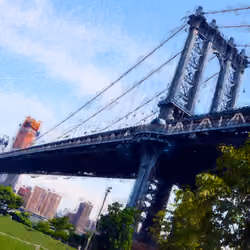 Manhattan Bridge, New York