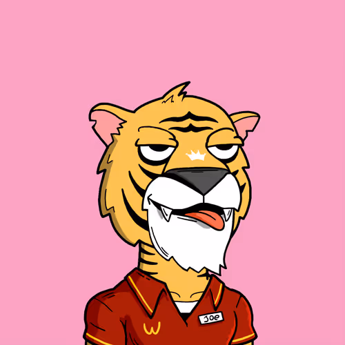 Grouchy Tiger Social Club #8850