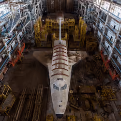 Abandoned Space Shuttle | Buran 