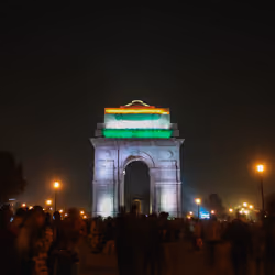 First Hyperlapse of India gate