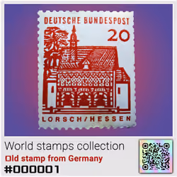 World stamp #000001 (test)