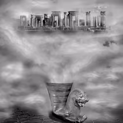 Raytheon Winged Lion