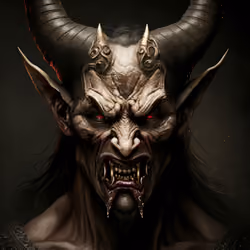 Satan NFTS by Rex Luciferius 1/1 No. 7