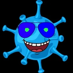 Blue Happy Trip Virus