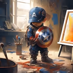 lil CAPTAIN AMERICA