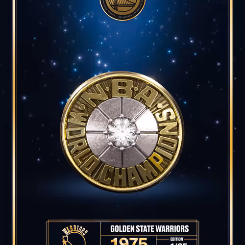 Edition 1 - 1975 Warriors Championship Ring NFT & Physical Ring (1/25)