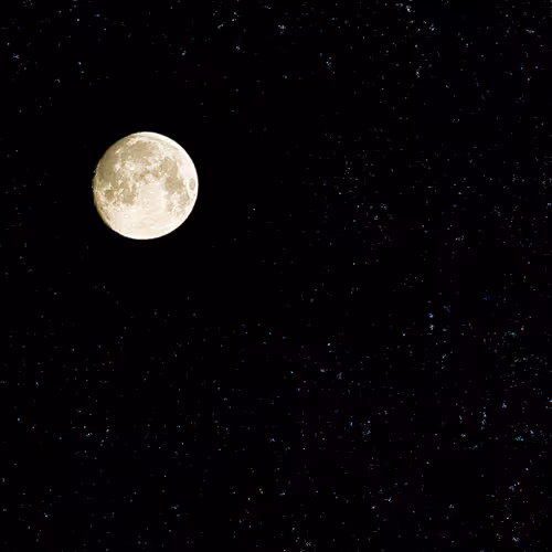 Mystical Moonrise: A Journey into the Heart of the Cosmos.