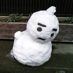 Snowman in Okuhida