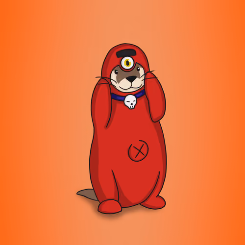 Fluffy Otter #14