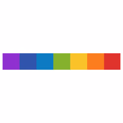 Rainbow 7 pixels