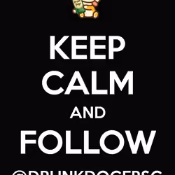 FOLLOW @DrunkDogeBSC