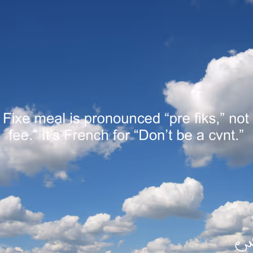 Prix Fixe