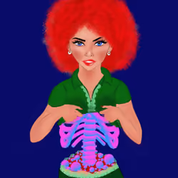 Balloons skeleton