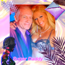 Paris Hilton and Hugh Hefner