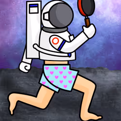 astronaut #28 Frypan