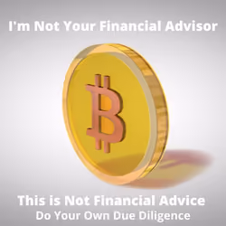 Bitcoin - Not Your Financial Advisor