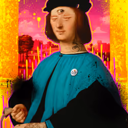 Portrait Of A Young Degen In Illiquidity