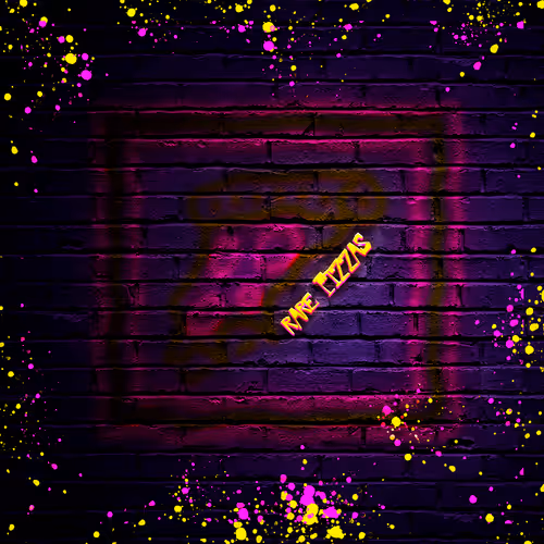 Special Edition 'Rare Pizzas' Graffiti Sign - 1 of 1