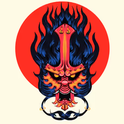 Oni mask #04R!