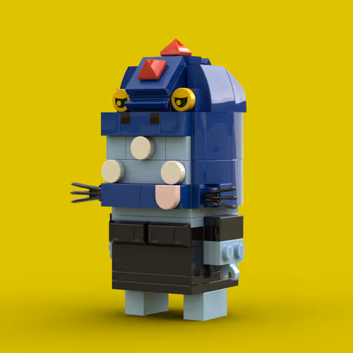 Cool Cats 3d Brickheadz