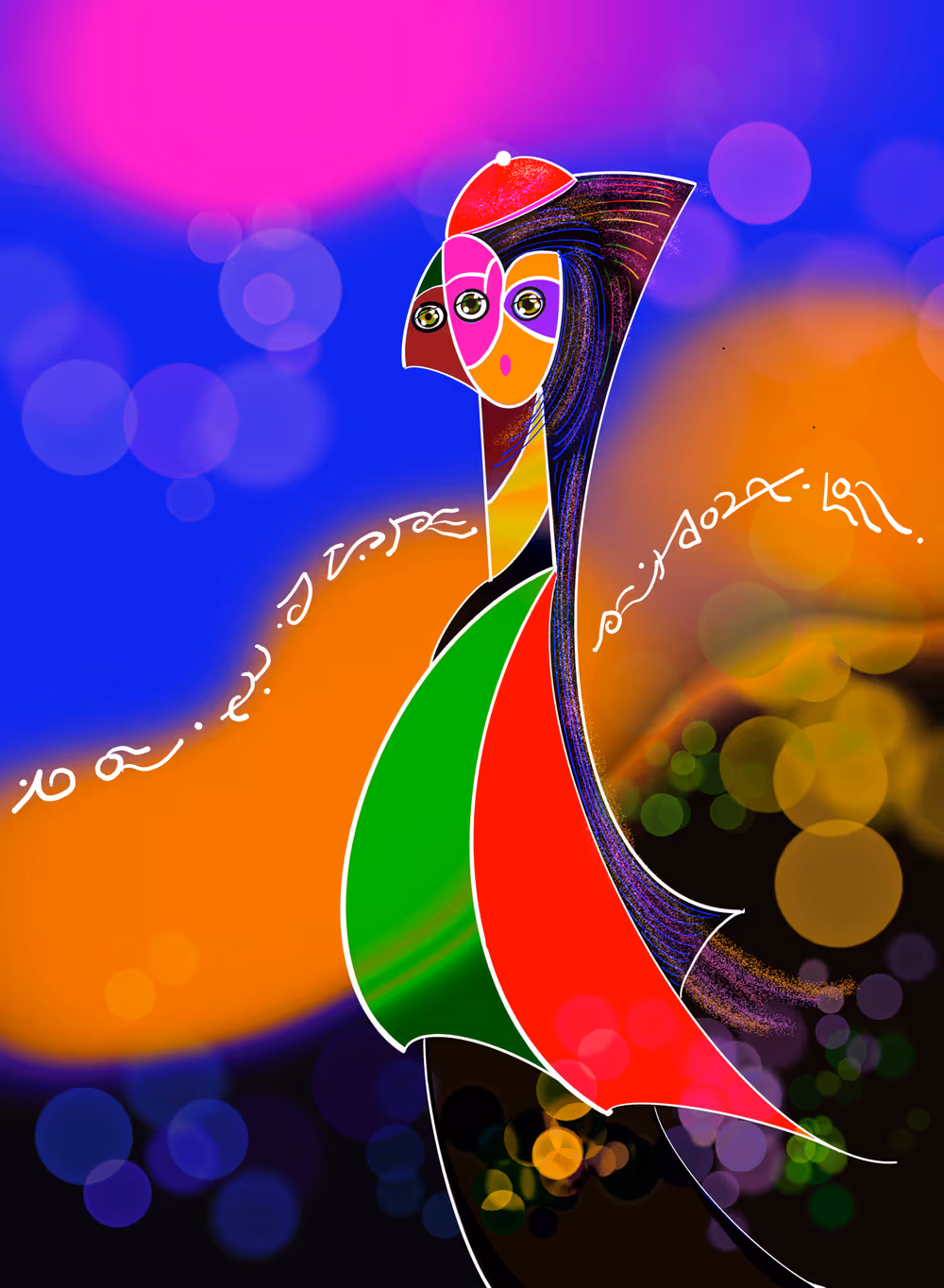 Lucky Wish-Fulfilling Bodhisattva Guanyin (Shambhala Princess AI 71, Super Lucky)
