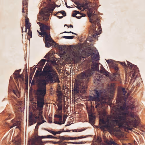 Burnt Art #32 Jim Morrison