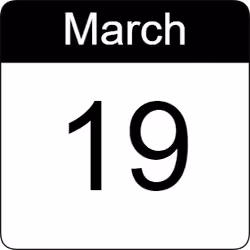 Date # 3/19