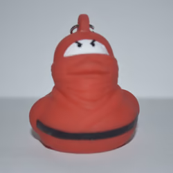 Ninja duck - member of the squadron of elite ducks. Collect them all.