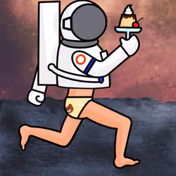 astronaut #29 pudding
