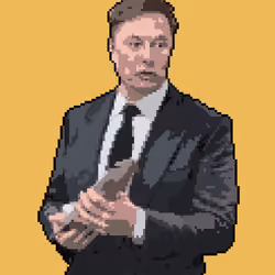Elon rocket Pixel