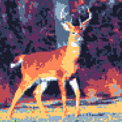 Animixel #34 - White Tail Deer