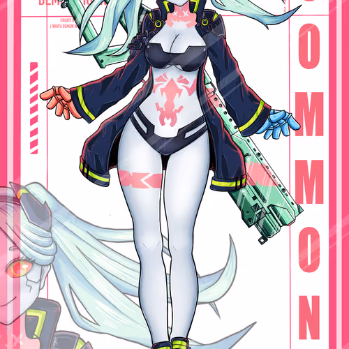 Waifudemonfigure
