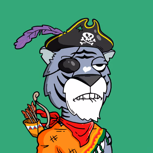 Grouchy Tiger Social Club #1267