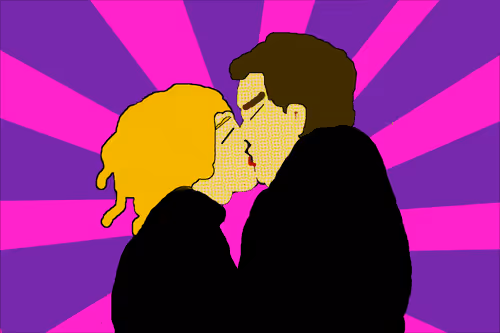 Kissing Couple