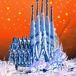 Sagrada Familia 2 by Lea Colours