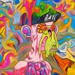 Mutant Picasso Ape #100