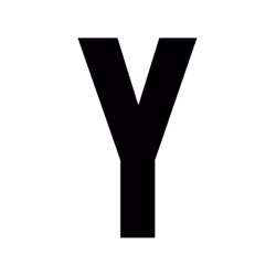 Y – Black, White