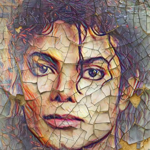 Old paint #65 Michael Jackson
