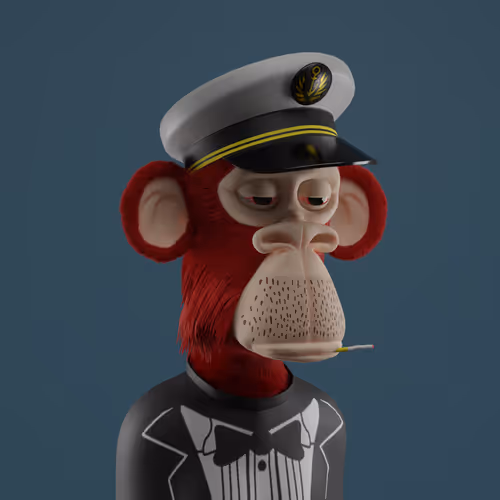 3D Bored Ape Club #12