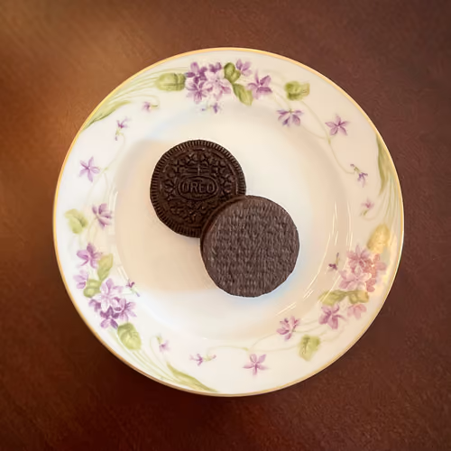 flat oreo