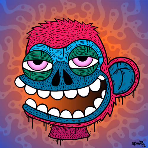 MANIAC POP ICONS - TIRED MONKEY #3