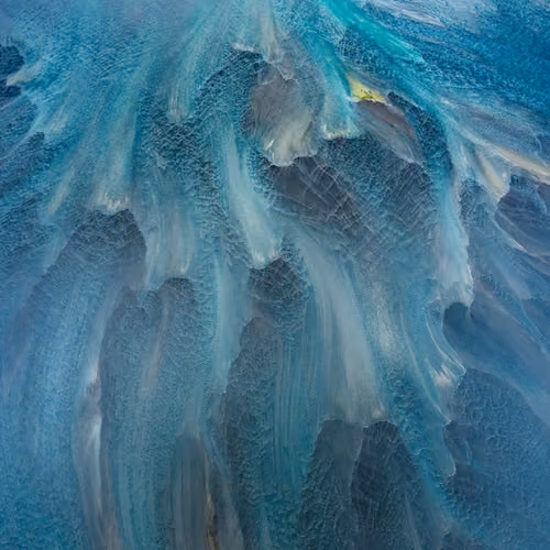 Glacial River from Above #7