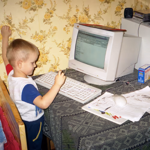 Vitalik Buterin as in child 