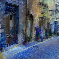 Starry Night in Assisi