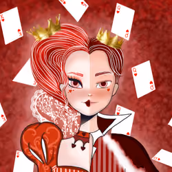 KING AND QUEEN OF HEARTS