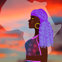 Modern African Queen 