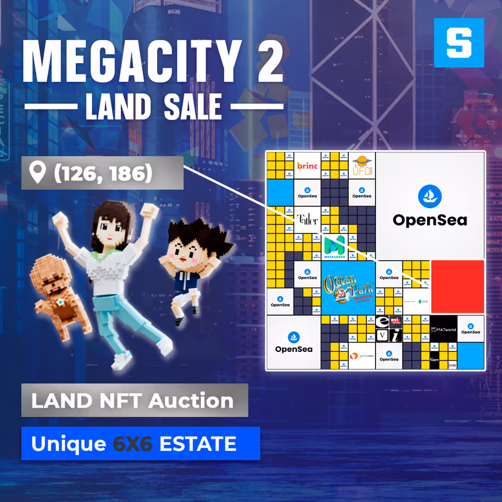 Mega City 2 LAND Sale - 6x6 Estate M [126,186]