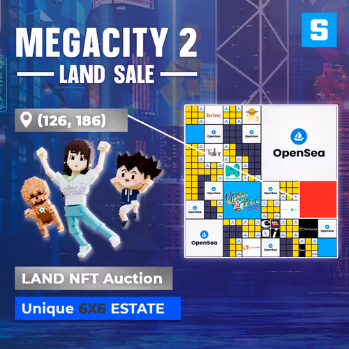 Mega City 2 LAND Sale - 6x6 Estate M [126,186]