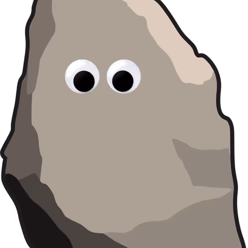 Ether Rock With Googly Eyes Y4eoQcMK3o